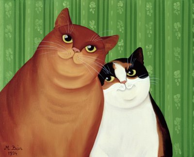 Moggies, 1994 von Magdolna Ban
